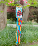 Ladybug with Daisies Windsock - The Flag Lady