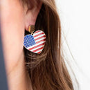 Land That I Love Americana Earrings - The Flag Lady