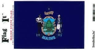 MAINE FLAG - IT 444 - The Flag Lady