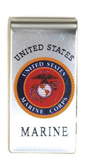 Marine Money Clip - The Flag Lady