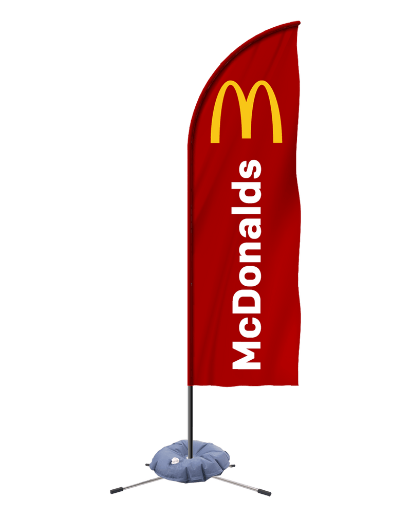 McDonald's Feather Flag - The Flag Lady