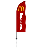 McDonald's "Now Hiring" Feather - The Flag Lady