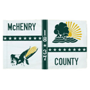 McHenry County Illinois - 3x5ft Indoor Flag w/Sleeve - The Flag Lady