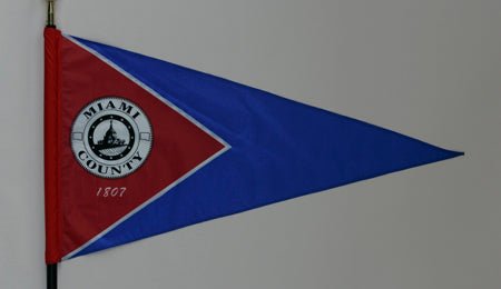 Miami County Ohio Flag - 3x5 Feet - The Flag Lady