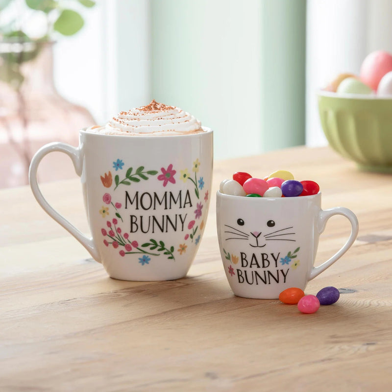 Mommy and Me Ceramic Cup Gift - The Flag Lady