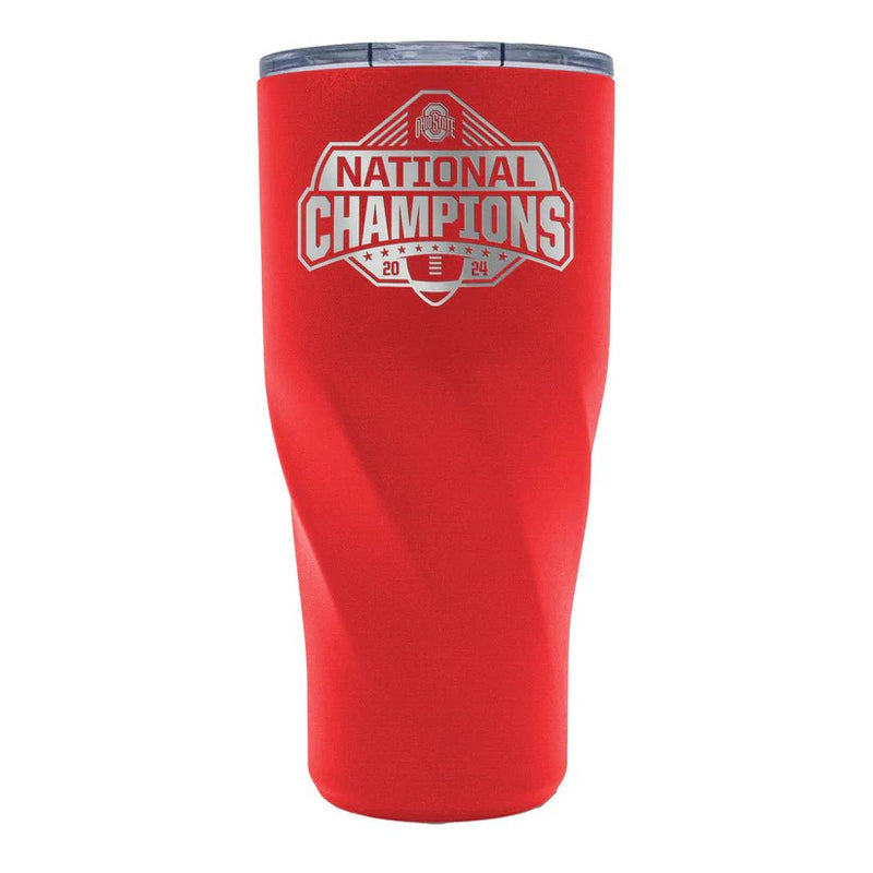 National Champions OSU Bckeyes 20oz Steel Tumbler - The Flag Lady