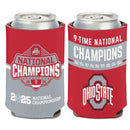 National Champions OSU Buckeyes Can Cooler (12oz.) - The Flag Lady
