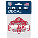 National Champions OSU Buckeyes Perfect Cut Decal - The Flag Lady