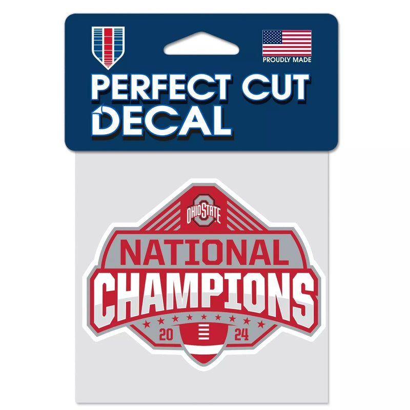 National Champions OSU Buckeyes Perfect Cut Decal - The Flag Lady