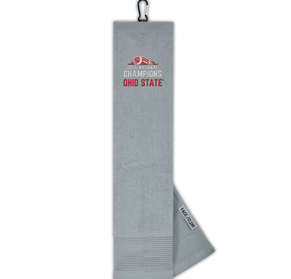 National Champions OSU Buckeyes Towel Face/Club - The Flag Lady