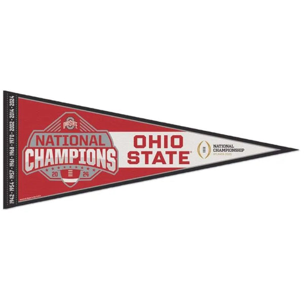 National Championship OSU Buckeyes Clasic Pennant (12"x30") - The Flag Lady