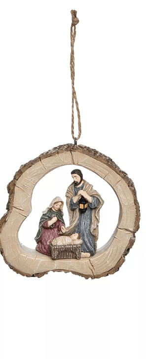 Nativity Ornament - The Flag Lady