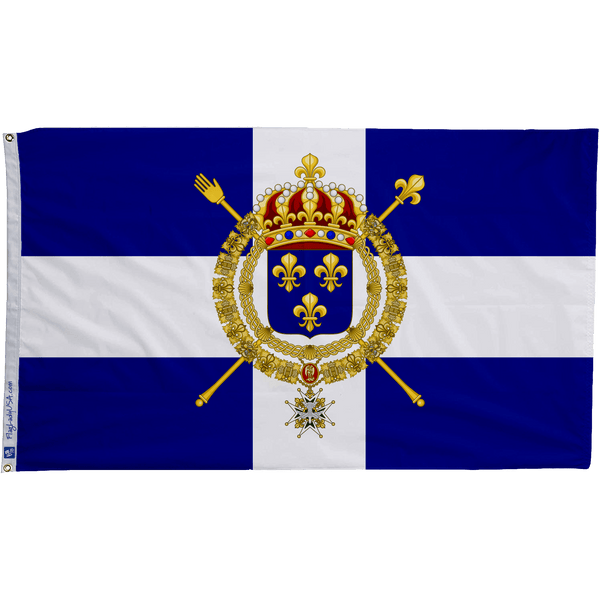 Naval Flag of the Kingdom of France (Civil Ensign) - The Flag Lady