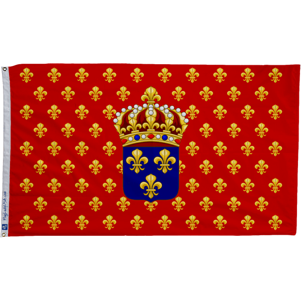 Naval Flag of the Kingdom of France (Merchant Ensign) - The Flag Lady