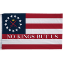 No Kings But Us Flag - The Flag Lady