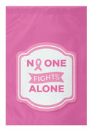 No One Fights Alone Garden Flag - The Flag Lady