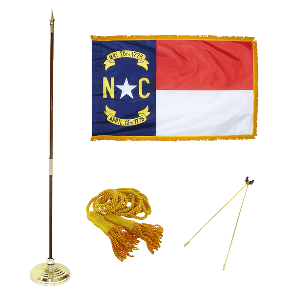 North Carolina Indoor Mounted Sets - The Flag Lady