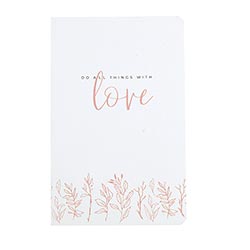 Notepad Set - Do All Things in Love - The Flag Lady