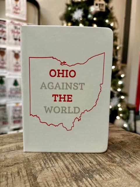 Ohio Against the World Notebook - The Flag Lady