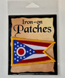 Ohio Flag Iron - on Patch - The Flag Lady