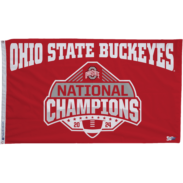 Ohio State Buckeyes 2025 National Championship Flag - The Flag Lady