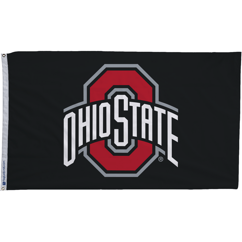 Ohio State Buckeyes Athletic Logo Flags - The Flag Lady