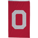 Ohio State Buckeyes Block O Vertical Flags - The Flag Lady