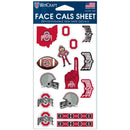 Ohio State Buckeyes Face Decals 4x7" - The Flag Lady