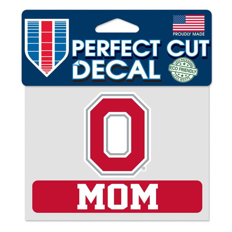 Ohio State Buckeyes "MOM" Perfect Cut Decal - The Flag Lady