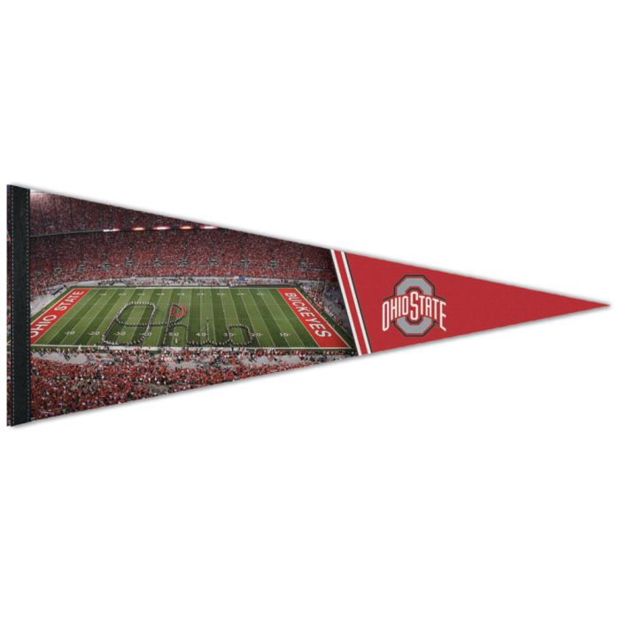 WinCraft NCAA Ohio State University Premium Pennant – Gagliardo In Feltro 30,5 X 76,2 Cm – Licenza Ufficiale