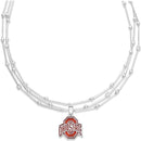 Ohio State Buckeyes Stella Necklace - The Flag Lady