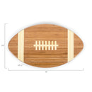 OHIO STATE BUCKEYES - TOUCHDOWN! FOOTBALL CUTTING BOARD & SERVING TRAY - The Flag Lady