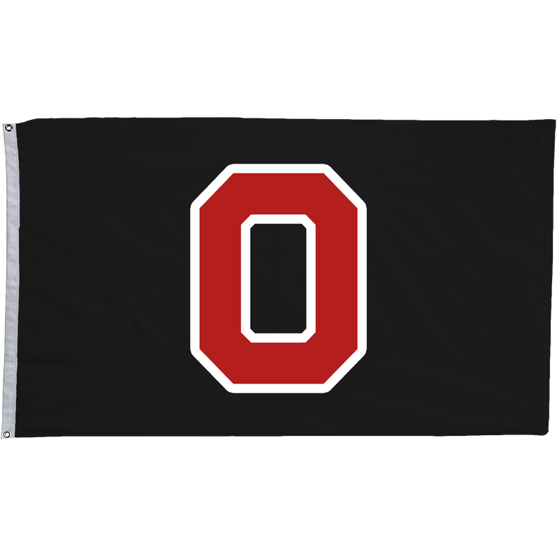 Ohio State Buckeyes Woody Block O Flags - The Flag Lady