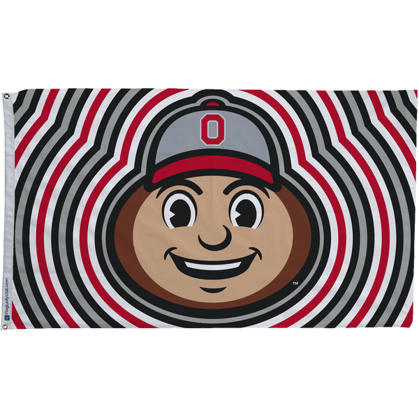 Ohio State University "Dizzy Brutus" Flags - The Flag Lady