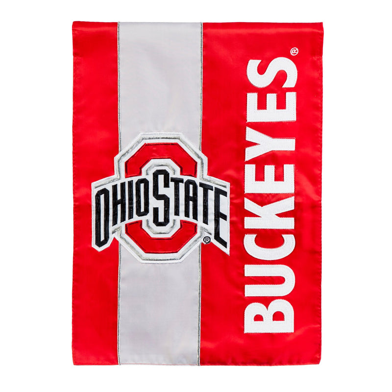 Ohio State University, Embellish Garden Flag - The Flag Lady