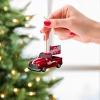 Ohio State University Rally Truck Ornament - The Flag Lady