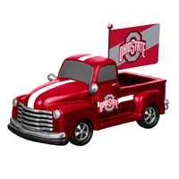 Ohio State University Rally Truck Statue - The Flag Lady