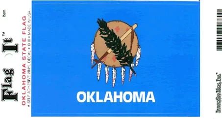 OKLAHOMA FLAG - IT - The Flag Lady