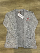 OSU Timeless Cardigan, Heather Grey (Chicka - d) - The Flag Lady