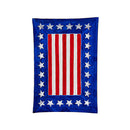 Patriotic Rectangular Glass Decorative Tray (15"L) - The Flag Lady