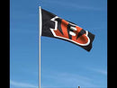 Cincinnati Bengals Flag - Black 3' X 5'