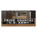 Pride Country US Army Weathered Wood Sign - The Flag Lady