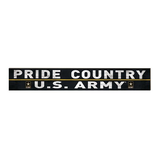 Pride Country US Army Weathered Wood Sign - The Flag Lady