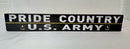 Pride Country US Army Wooden Plaque - The Flag Lady