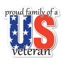 proud family of a US veteran - The Flag Lady