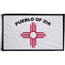 Pueblo of Zia Flags - The Flag Lady