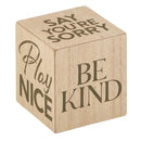 Quote Cube - Life Rules - The Flag Lady