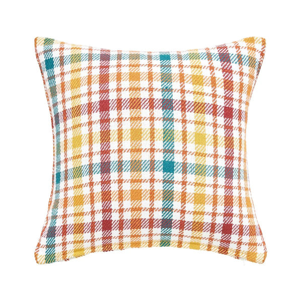 Radley Plaid Woven Throw Pillow - The Flag Lady