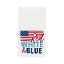 Red White and Blue Flag Towel - The Flag Lady