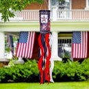 Red, White, and Blue Stars Windsock - The Flag Lady